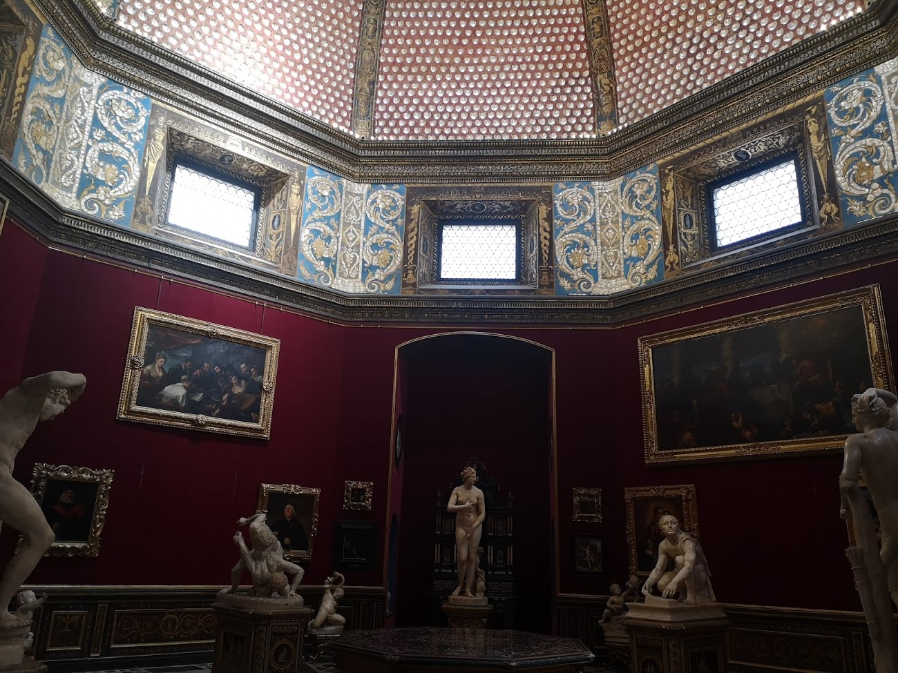 galeria Uffici- florencia - escultura - pintura