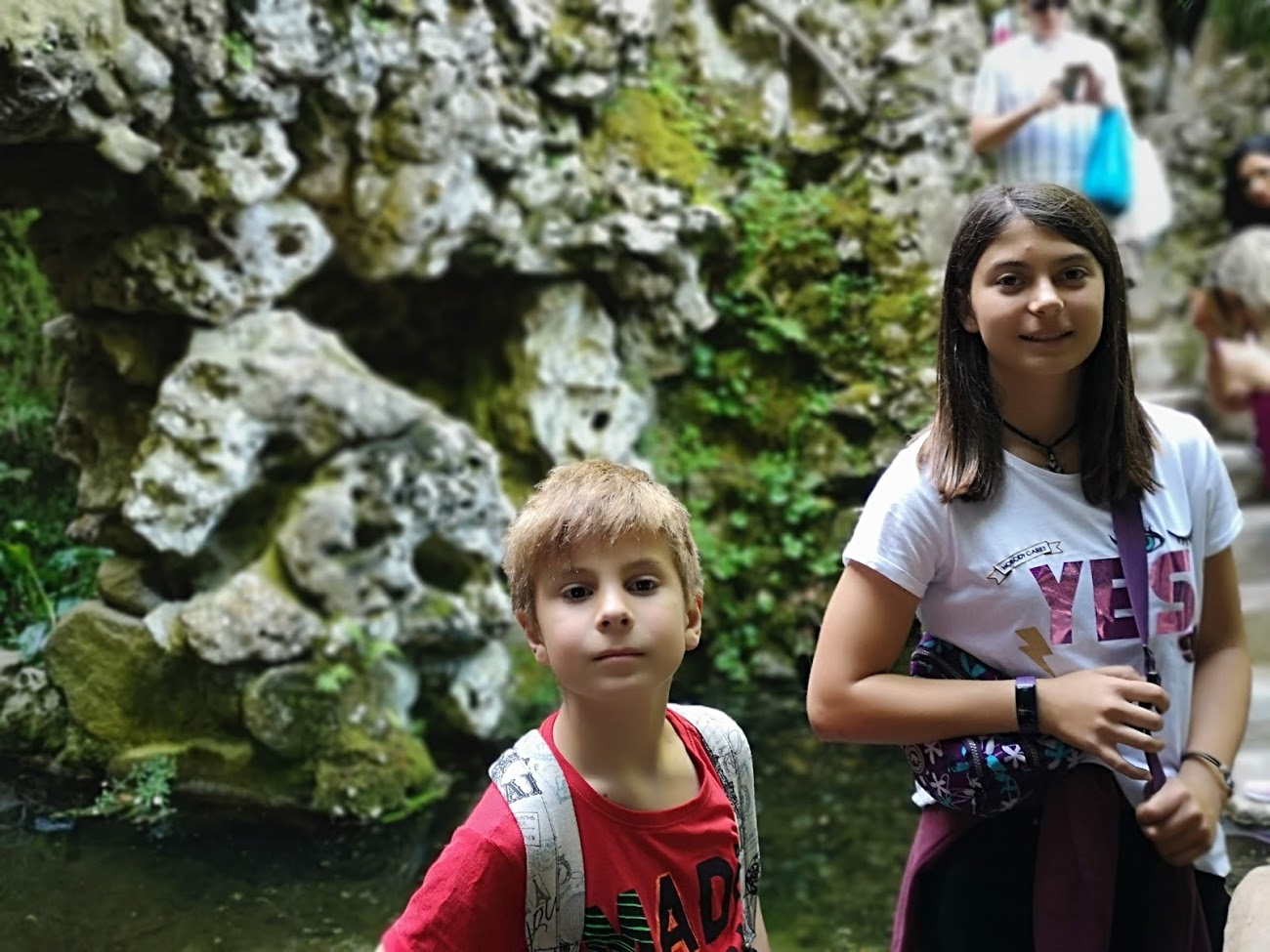 Sintra- parque nacional - rocas - niños