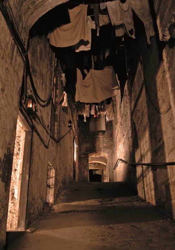 pasadizo - subterraneo - escocia - callejón