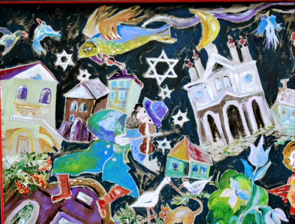 monumento - mural - piedra - cracovia - pintura