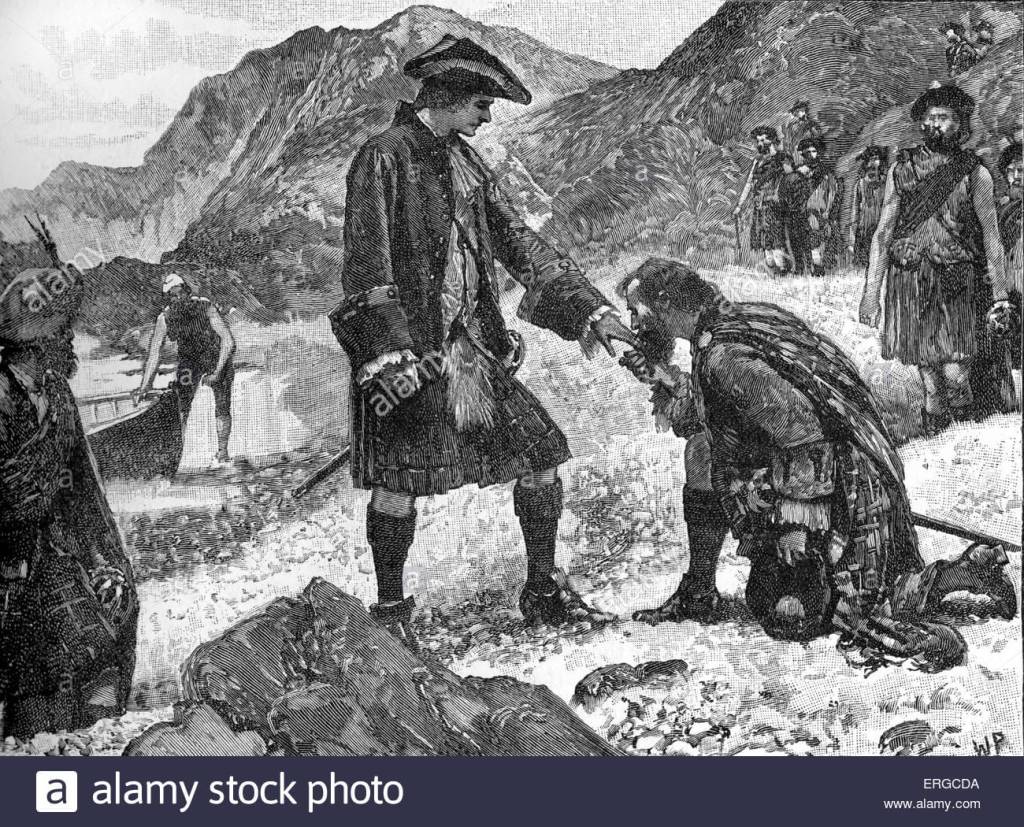 desembarco - escocia - clanes - principe