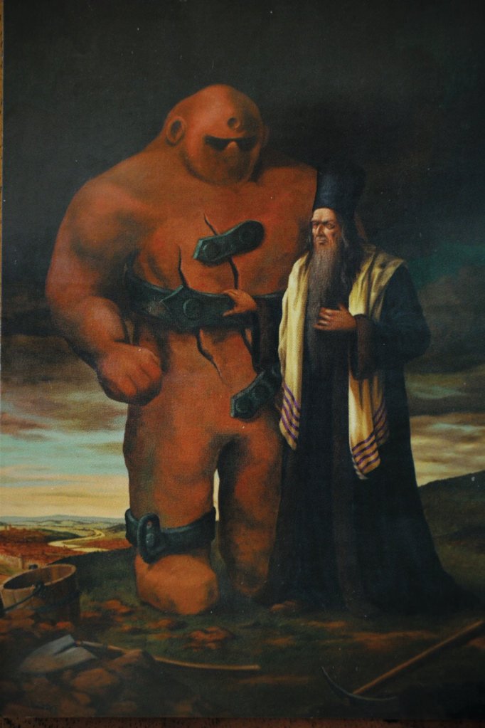 rabino - golem - praga
